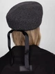 Шапка женская VILSS Strass Dolcezza Arco VL-2242-77-ds27-L 58-59 Серая (ROZ6501064531) - изображение 5
