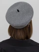 Берет женский VILSS Empty Cashmere France VL-2238-1-88-E-M 57-58 Серая (ROZ6501064590) - изображение 3