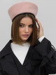 Берет женский VILSS Empty Cashmere France VL-2238-1-12-E-M 57-58 Розовый (ROZ6501064592) - изображение 2