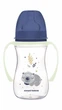 Пляшка антиколікова з широким отвором 240 мл Easystart Sleepy Koala Canpol babies - блакитна - изображение 1
