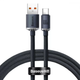 Кабель Baseus Crystal Shine Series USB to Type-C 100W 20V/5A 1.2m Black - зображення 1
