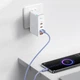 Кабель Baseus Crystal Shine Series USB to Type-C 100W 20V/5A 1.2m Purple - зображення 5