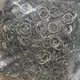 Кільце для ключів 25 мм з ланцюжком та карабіном Metal Keychain Ring з затискачем - изображение 4