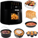 Frytkownica beztłuszczowa Tesla AirCook Q45 Pro (AIRCKQ45PROBLK) - obraz 4