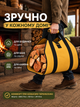 Сумка для перенесення дров з Oxford 600D, місткість 15–20 поліна, 80×45 см, колір світло коричневий - зображення 8