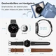 Смарт-годинник Fitpolo DR06 AMOLED 40 мм із Bluetooth-дзвінками, голосовим керуванням, IP68 та 2 ремінцями - зображення 8