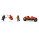 Конструктор LEGO NINJAGO Переслідувач ніндзя X-1 — 15-та річниця 691 деталь (71867) - зображення 7