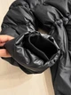 Куртка женская Lady Yep 30390 пуффер с капюшоном и затяжкой на талии 46 черная - изображение 6