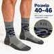 Термоноски 5.11 камуфляж gray KT6010709 - универсальный размер-40-46 - изображение 6