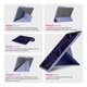 Чохол ArmorStandart Y-Type PEN для Samsung Galaxy Tab S10 Lite/S10 FE/S9 FE/S9 Purple - зображення 3