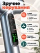 Акумуляторний бездротовий фен 15 600 мАг для волосся з теплим та холодним повітрям сірий (FENg-200W) - изображение 3