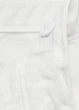 Джинси для дівчинки Mango білий 164 модель Wide leg широкі штанки з декоративним швом спереді - изображение 4