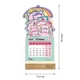 Календарь настольный формовой на подставке 2027 YES Pembe the Cat 270284 12.5х23.6 см 5289997 - изображение 2