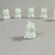 Набор миниатюр Козлик символ 2027 года, 20 шт., белый PLA-пластик, 23×15×16 мм - изображение 5