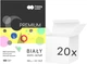 Zestaw bloków technicznych Happy Color A4 10 arkuszy Premium biały 20 szt (5905130106491) - obraz 1