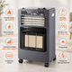 Газово-электрический обогреватель Domotec MS-6607 4200 Вт Комбинированный инфракрасный обогреватель 2 в 1 на колесах - изображение 2