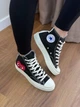 Кеди жіночі Converse Comme Des Garcons PLAY Chuck 70 Black High (38) - зображення 7