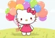 Календарь настенный квартальный на 2027 год на три пружины, Apriori , в стиле "Hello Kitty", Хеллоу Китти , Подарок ребенку , Детский Календарь , 29,7х61см , 2 вид - изображение 2