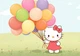 Календарь настенный квартальный на 2027 год на три пружины, Apriori , в стиле "Hello Kitty", Хеллоу Китти , Подарок ребенку , Детский Календарь , 29,7х61см , 3 вид - изображение 2