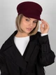Кепи женское VILSS Pellicci Cashmere VL-2208-091-M 57-58 Марсала (ROZ6501064601) - изображение 1