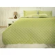 Двустороннее покрывало Руно Velour Olive Green ромб 180х220 см оливковое - изображение 4