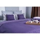 Двустороннее декоративное покрывало Руно Velour Violet 150x220 см фиолетовое - изображение 7