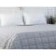 Двустороннее декоративное покрывало Руно Soft Line 220х240 см серое - изображение 10
