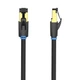 Кабель сетевой Vention IKABF Cat.8 1 м Black (6922794742819) - изображение 1