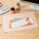 Мат на стол Pusheen Sushi Roll из экокожи XXL 60x35 см (MGGEPU06) - изображение 3
