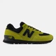 Мужские салатовые замшевые кроссовки New Balance 574 40 (7) 25 см (M57430G) - изображение 1