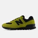 Мужские салатовые замшевые кроссовки New Balance 574 40 (7) 25 см (M57430G) - изображение 6