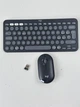 Комплект (компактна ножична клавіатура, оптична миша) Logitech Pebble 2 Combo Graphite (бездротовий, Bluetooth, USB-приймач, італійська розкладка) (920-012221) - Б/В - зображення 3