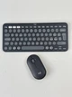 Комплект (компактна ножична клавіатура, оптична миша) Logitech Pebble 2 Combo Graphite (бездротовий, Bluetooth, USB-приймач, італійська розкладка) (920-012221) - Б/В - зображення 3