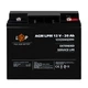 Аккумулятор AGM LPM 12V - 20 Ah под болт М5 - изображение 2