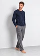 Пижамный комплект Primark Pyjamas XL Для дома и сна Темно-синий (10540) - изображение 2