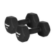 Гантелі HEX 2x9 кг Rebel чавунні з неопреновим покриттям - изображение 1