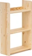 Półka ścienna Springos WF0008 3-poziomowa 45 x 20 x 74 cm naturalna (5908455314053) - obraz 2