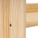 Półka ścienna Springos WF0008 3-poziomowa 45 x 20 x 74 cm naturalna (5908455314053) - obraz 6
