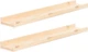 Półki ścienne Springos WF0021 90 x 15 cm 2 szt. naturalne (5908455314176) - obraz 1