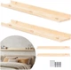 Półki ścienne Springos WF0021 90 x 15 cm 2 szt. naturalne (5908455314176) - obraz 3