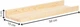 Półki ścienne Springos WF0015 50 x 15 cm 2 szt. naturalne (5908455314121) - obraz 10