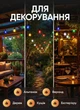Гирлянда из лампочек с крючками 5 метров 10 ламп GarlandoPro светодиодная ретро гирлянда уличная/для помещений гирлянда из лампочек светодиодная Мультиколор черный провод - изображение 2