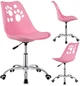Fotel dziecięcy Springos Paws HF0038 różowy (5908455304672) - obraz 2