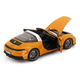 Колекційна машинка Porsche 911 (992) Targa 2024 Модель 1:18 Жовтий - изображение 3