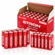 Набор батареек ETRON Alkaline AA (LR6) и AAA (LR03) щелочные 12 + 12 шт - изображение 1