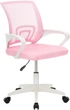 Fotel biurowy Springos HF0074 różowy (5908455316576) - obraz 1