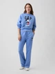 Спортивный костюм женский на флисе GAP 52713832 L Голубой (1163025420) - изображение 3