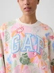 Свитшот на флисе женский GAP 865649684 M Молочный (1162975953) - изображение 4