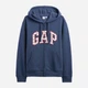 Толстовка на молнии с капюшоном на флисе женская GAP 100319579 M Синяя (1162936058) - изображение 5