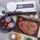 Упаковщик вакуумный для продуктов с весами рулоном фольги фасовкой сухих влажных продуктов 120 Вт 36,5х15х7,5 см Ruhhy (484908-Prob) - изображение 6